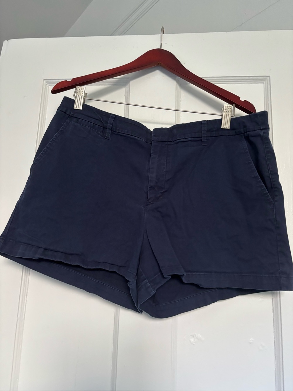 a new day Navy Blue Women's Casual Chino Shorts